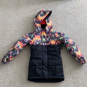 Youth girls ski coat